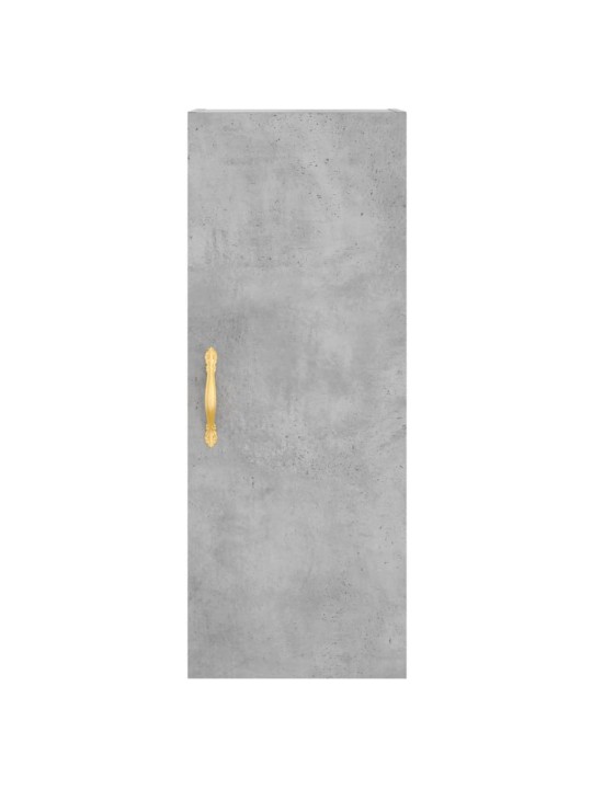 Skříň highboard betonově šedá 34,5x34x180 cm kompozitní dřevo