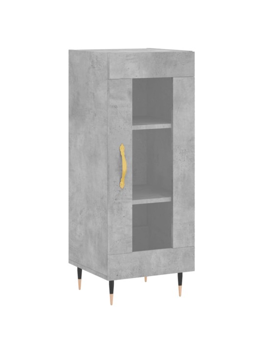 Skříň highboard betonově šedá 34,5x34x180 cm kompozitní dřevo