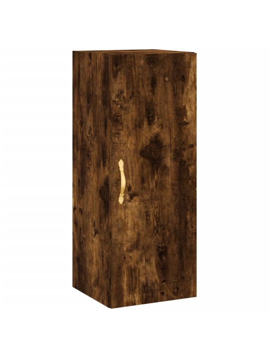 Skříň highboard kouřový dub 34,5 x 34 x 180 cm kompozitní dřevo