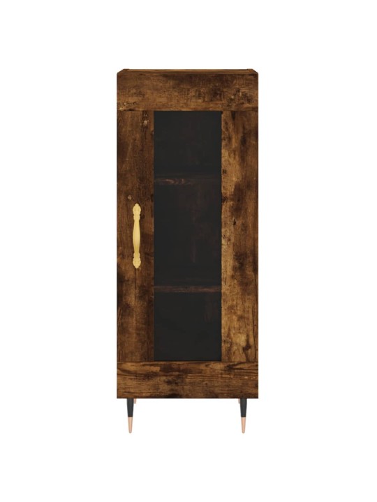 Skříň highboard kouřový dub 34,5 x 34 x 180 cm kompozitní dřevo