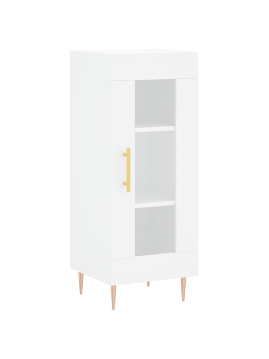 Skříň highboard bílá 34,5 x 34 x 180 cm kompozitní dřevo