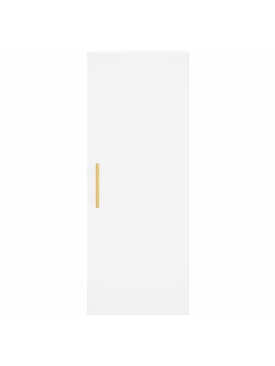 Skříň highboard bílá 34,5 x 34 x 180 cm kompozitní dřevo