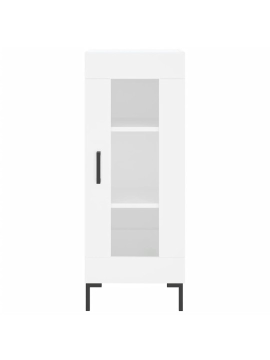 Skříň highboard bílá 34,5 x 34 x 180 cm kompozitní dřevo