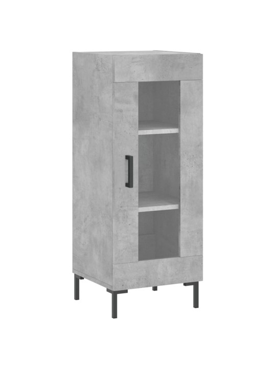 Skříň highboard betonově šedá 34,5x34x180 cm kompozitní dřevo