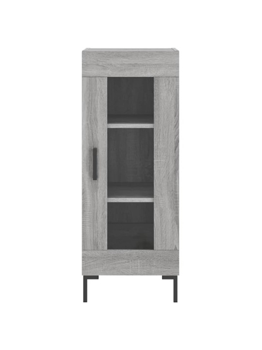 Skříň highboard šedá sonoma 34,5 x 34 x 180 cm kompozitní dřevo