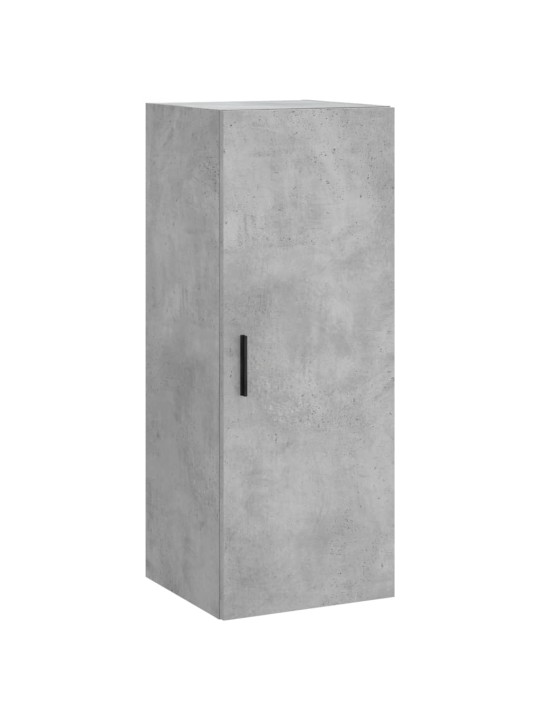 Skříň highboard betonově šedá 34,5x34x180 cm kompozitní dřevo