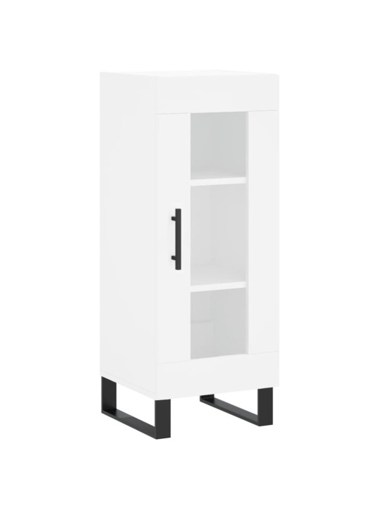 Skříň highboard bílá 34,5 x 34 x 180 cm kompozitní dřevo