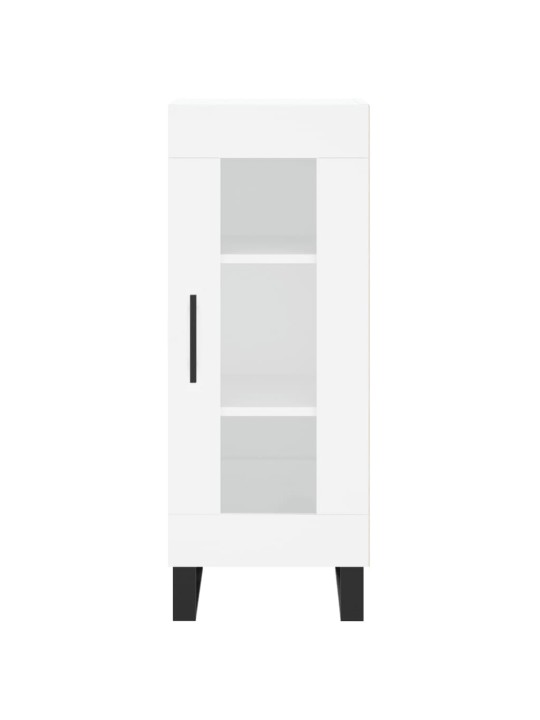 Skříň highboard bílá 34,5 x 34 x 180 cm kompozitní dřevo