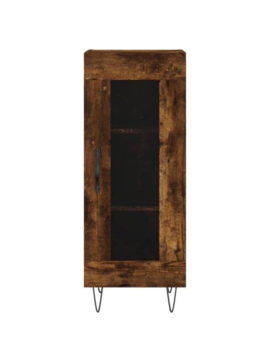 Skříň highboard kouřový dub 34,5 x 34 x 180 cm kompozitní dřevo