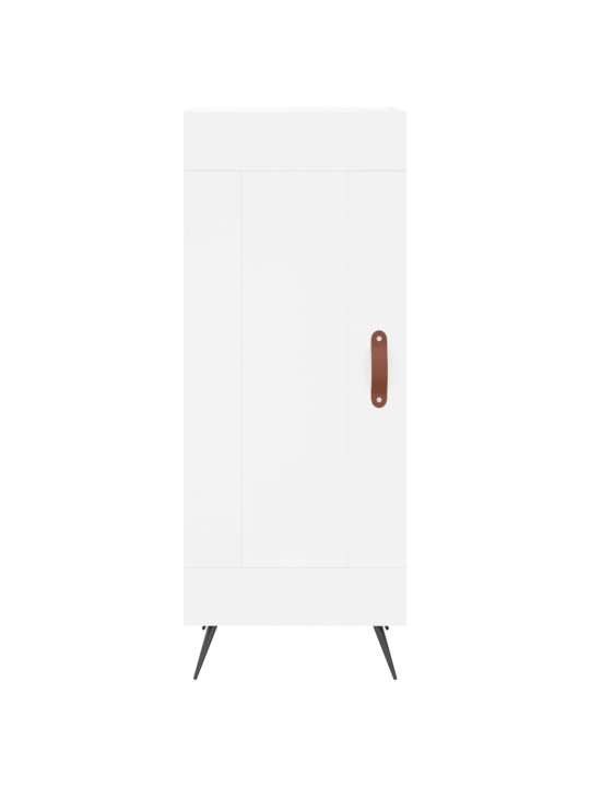 Skříň highboard bílá 34,5 x 34 x 180 cm kompozitní dřevo