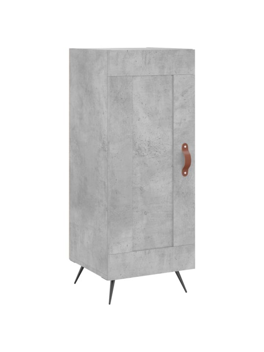 Skříň highboard betonově šedá 34,5x34x180 cm kompozitní dřevo