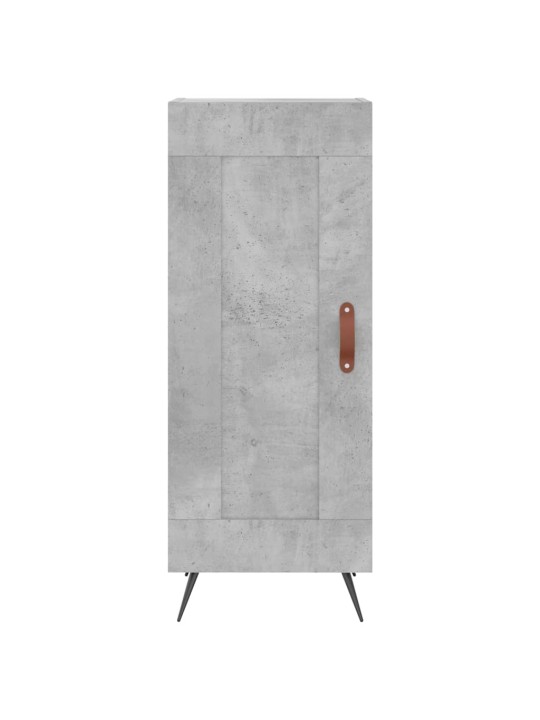 Skříň highboard betonově šedá 34,5x34x180 cm kompozitní dřevo