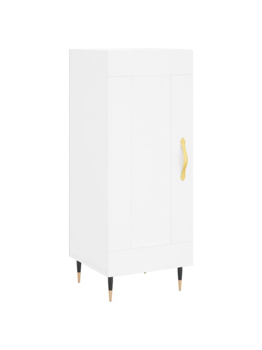 Skříň highboard bílá 34,5 x 34 x 180 cm kompozitní dřevo