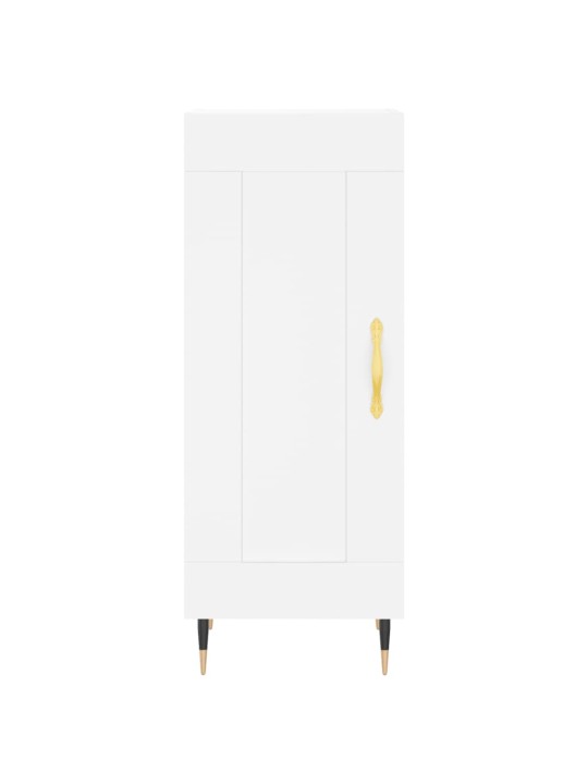 Skříň highboard bílá 34,5 x 34 x 180 cm kompozitní dřevo