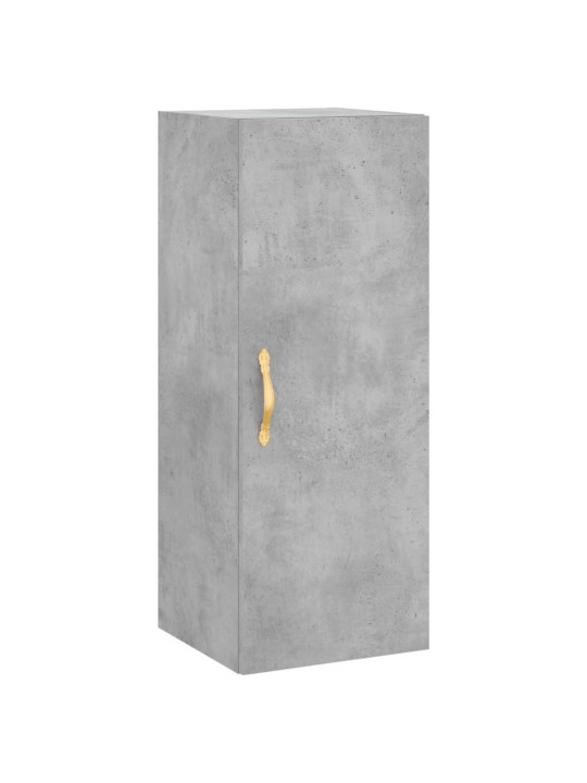 Skříň highboard betonově šedá 34,5x34x180 cm kompozitní dřevo