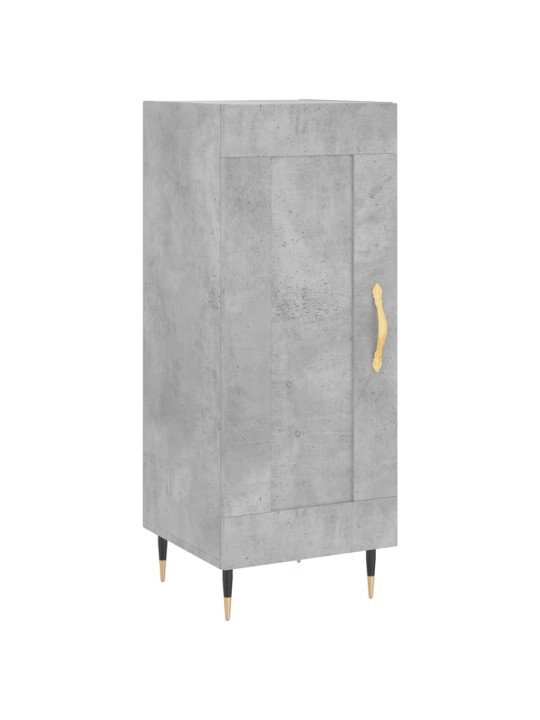 Skříň highboard betonově šedá 34,5x34x180 cm kompozitní dřevo