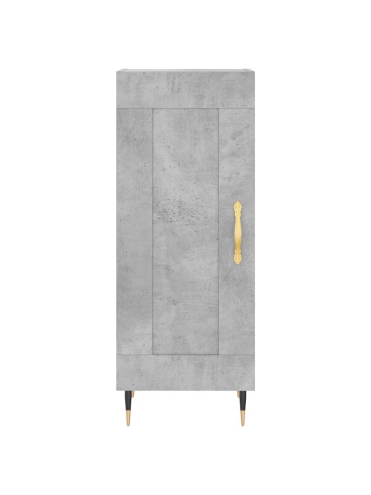 Skříň highboard betonově šedá 34,5x34x180 cm kompozitní dřevo