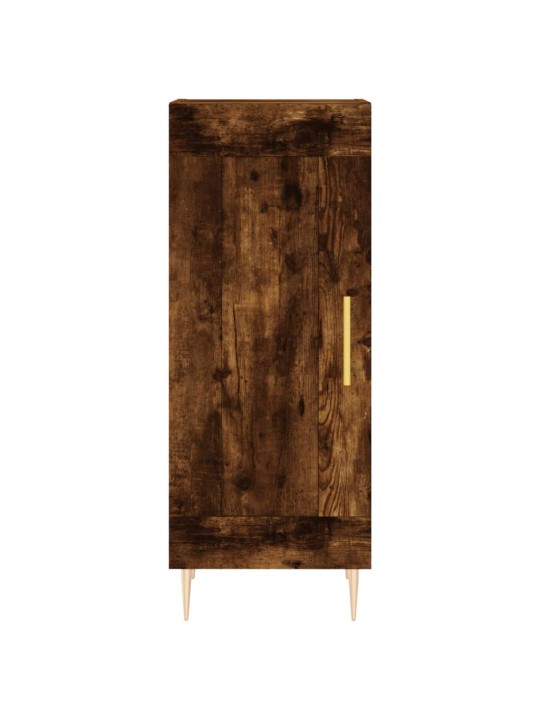 Skříň highboard kouřový dub 34,5 x 34 x 180 cm kompozitní dřevo
