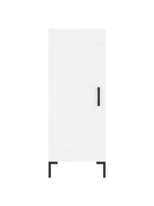 Skříň highboard bílá 34,5 x 34 x 180 cm kompozitní dřevo
