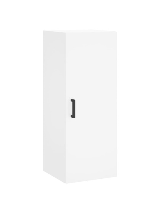 Skříň highboard bílá 34,5 x 34 x 180 cm kompozitní dřevo