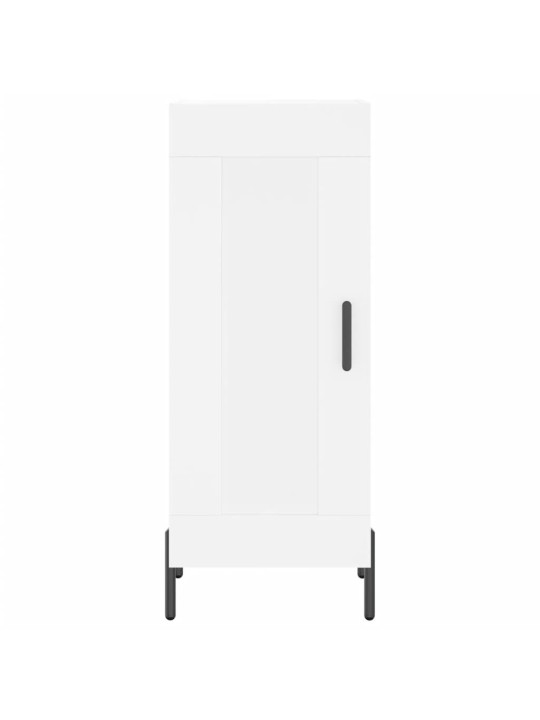 Skříň highboard bílá 34,5 x 34 x 180 cm kompozitní dřevo