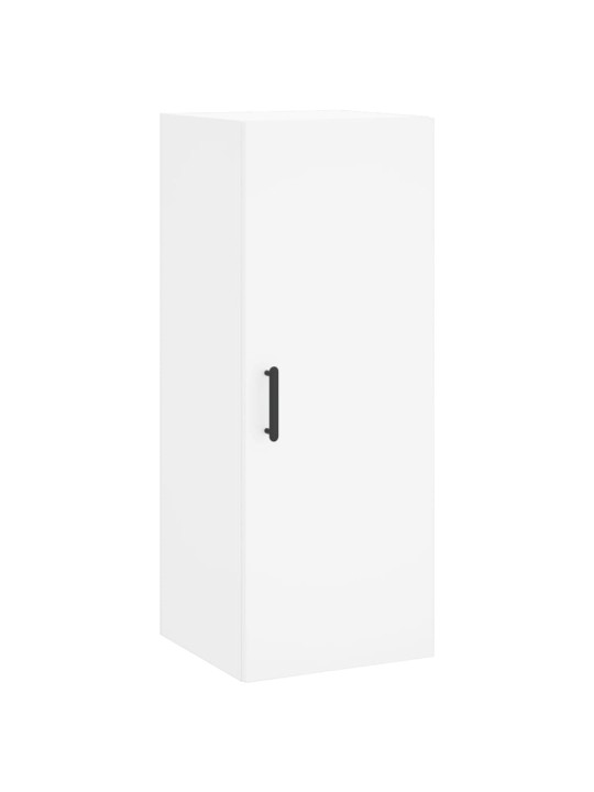 Skříň highboard bílá 34,5 x 34 x 180 cm kompozitní dřevo