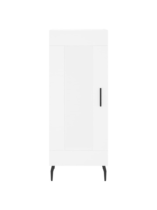 Skříň highboard bílá 34,5 x 34 x 180 cm kompozitní dřevo
