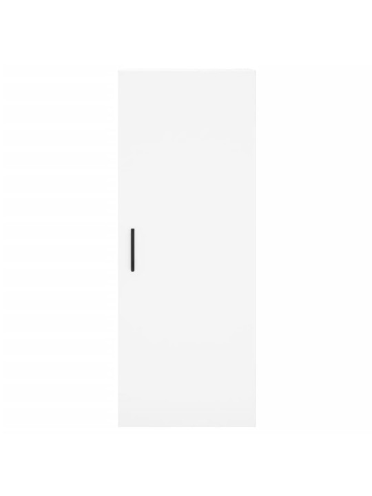 Skříň highboard bílá 34,5 x 34 x 180 cm kompozitní dřevo