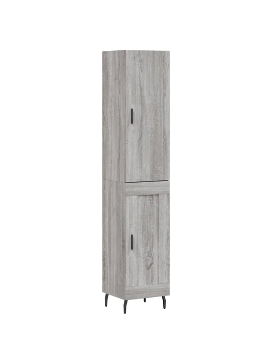 Skříň highboard šedá sonoma 34,5 x 34 x 180 cm kompozitní dřevo