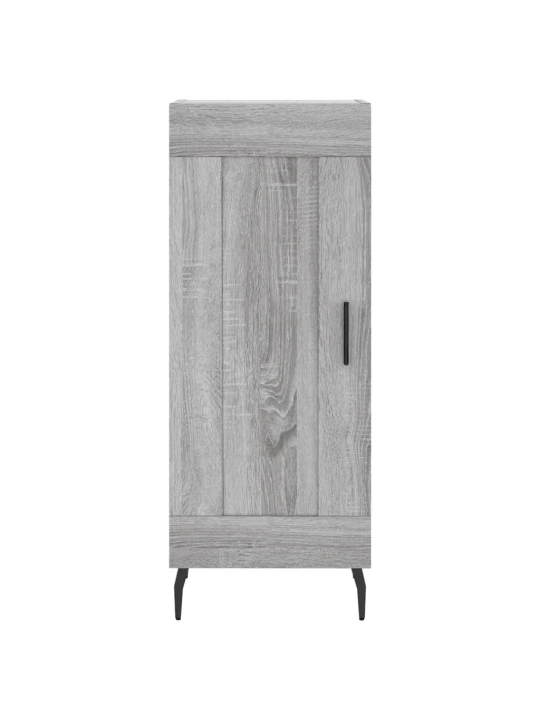 Skříň highboard šedá sonoma 34,5 x 34 x 180 cm kompozitní dřevo
