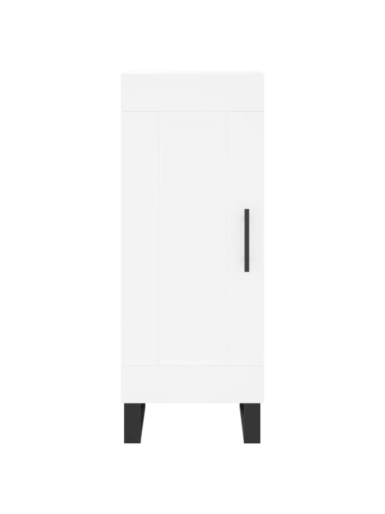 Skříň highboard bílá 34,5 x 34 x 180 cm kompozitní dřevo