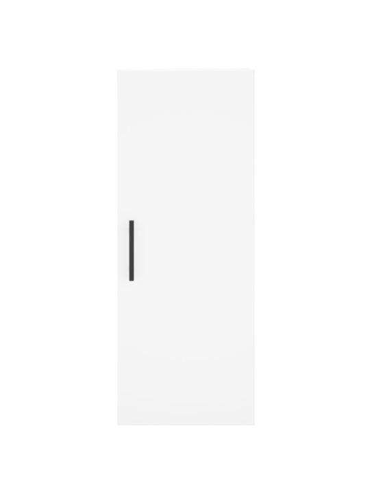 Skříň highboard bílá 34,5 x 34 x 180 cm kompozitní dřevo