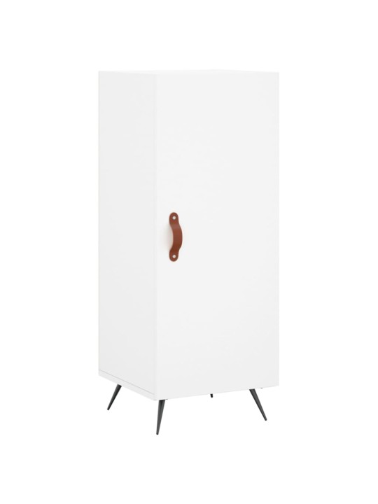 Skříň highboard bílá 34,5 x 34 x 180 cm kompozitní dřevo