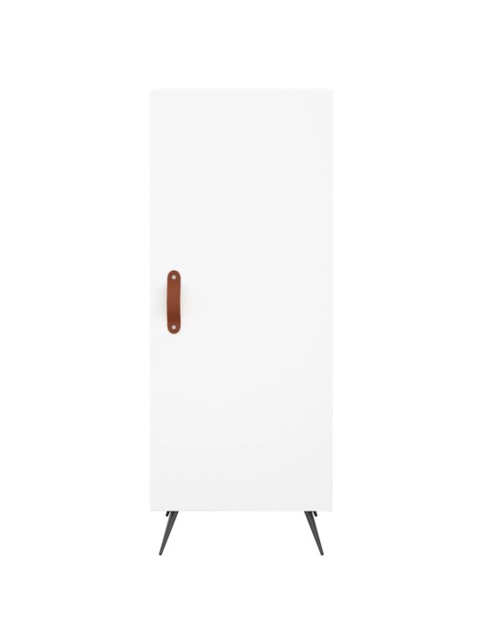 Skříň highboard bílá 34,5 x 34 x 180 cm kompozitní dřevo
