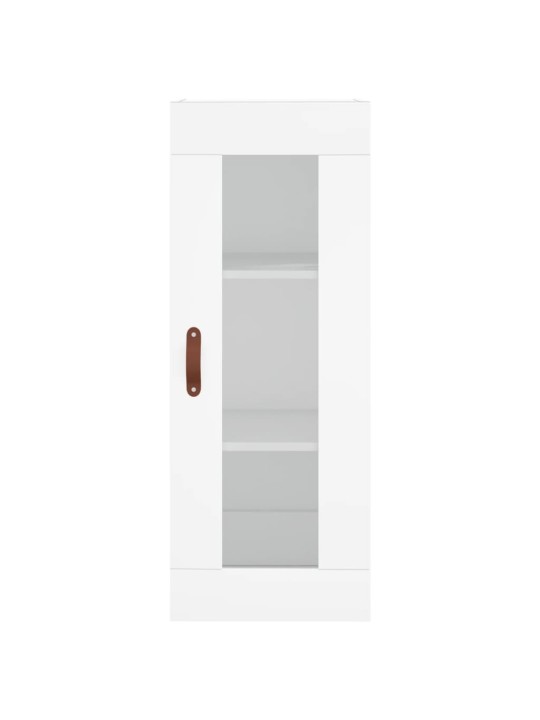 Skříň highboard bílá 34,5 x 34 x 180 cm kompozitní dřevo