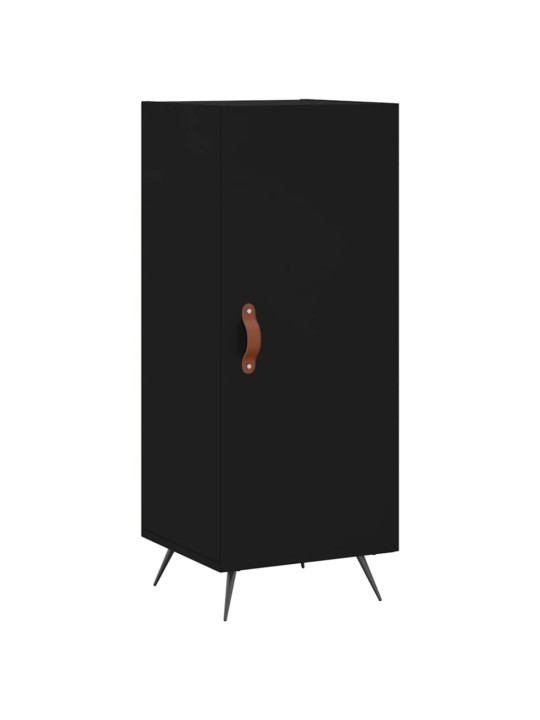 Skříň highboard černá 34,5 x 34 x 180 cm kompozitní dřevo