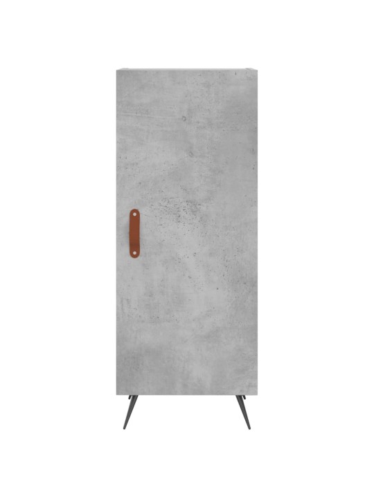 Skříň highboard betonově šedá 34,5x34x180 cm kompozitní dřevo