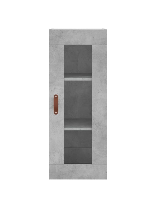 Skříň highboard betonově šedá 34,5x34x180 cm kompozitní dřevo