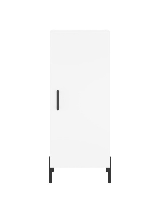 Skříň highboard bílá 34,5 x 34 x 180 cm kompozitní dřevo