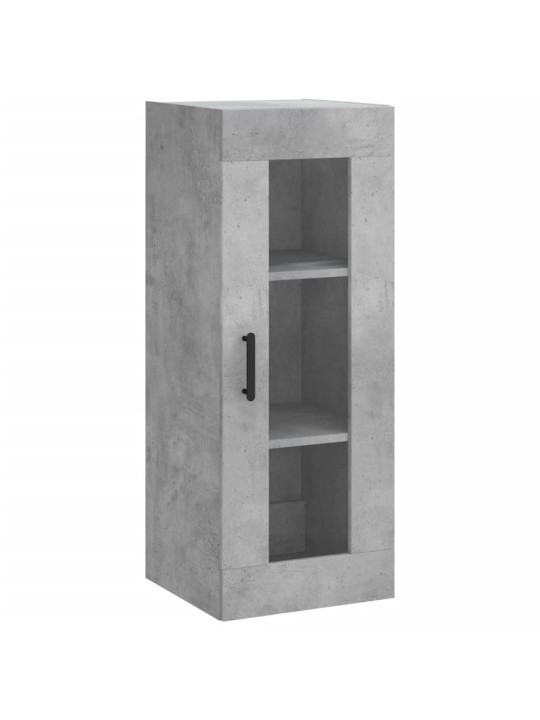 Skříň highboard betonově šedá 34,5x34x180 cm kompozitní dřevo