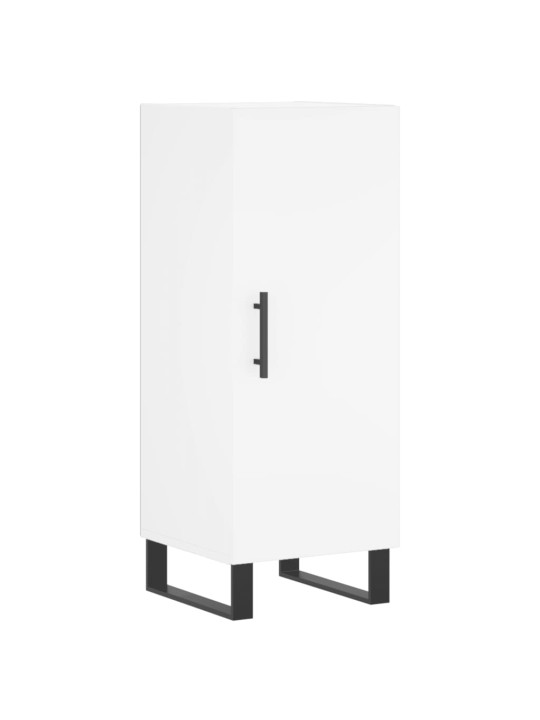 Skříň highboard bílá 34,5 x 34 x 180 cm kompozitní dřevo