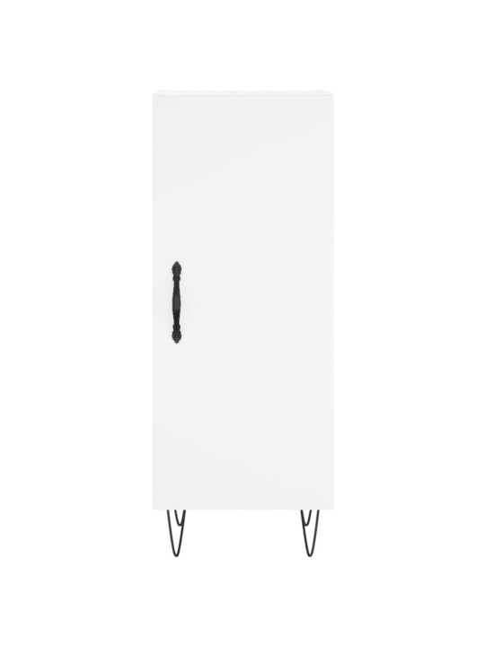 Skříň highboard bílá 34,5 x 34 x 180 cm kompozitní dřevo