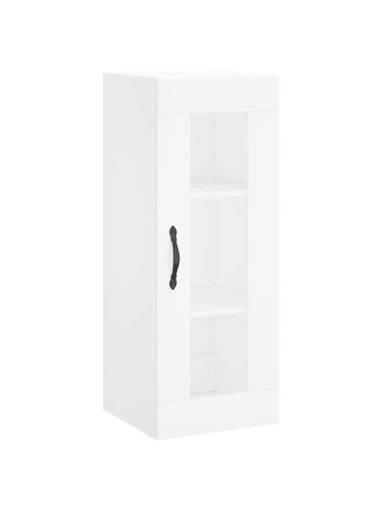Skříň highboard bílá 34,5 x 34 x 180 cm kompozitní dřevo