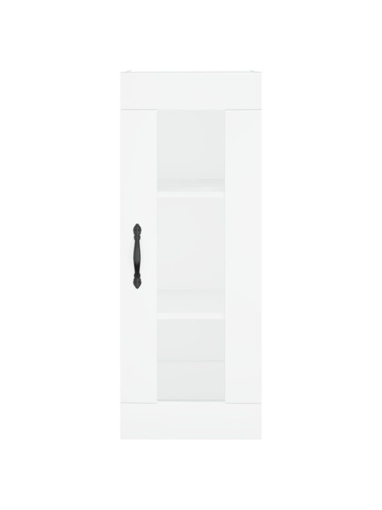 Skříň highboard bílá 34,5 x 34 x 180 cm kompozitní dřevo