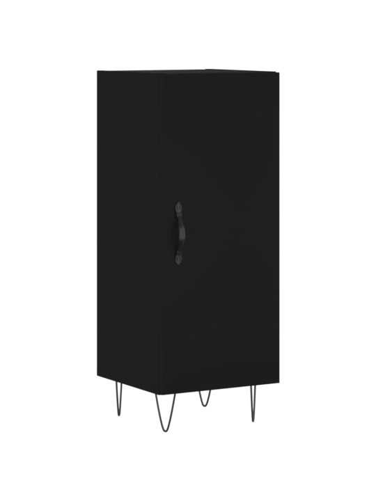 Skříň highboard černá 34,5 x 34 x 180 cm kompozitní dřevo