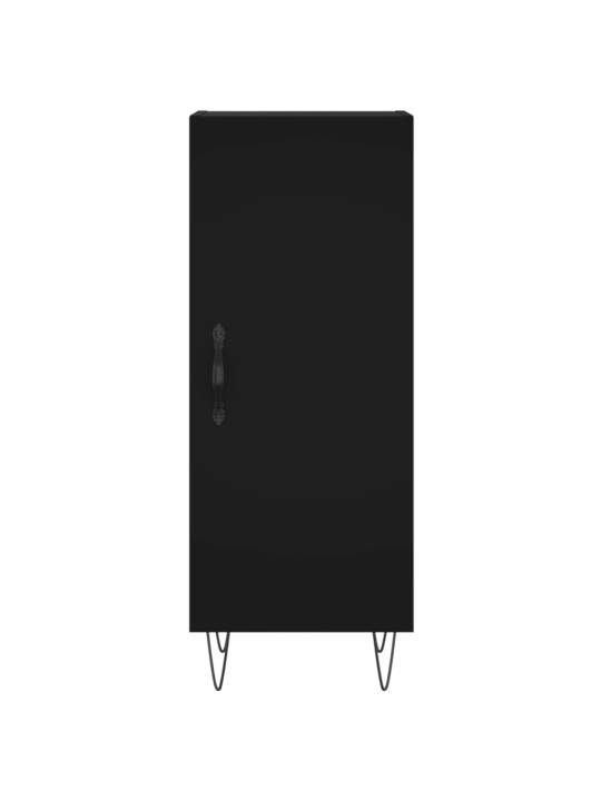Skříň highboard černá 34,5 x 34 x 180 cm kompozitní dřevo