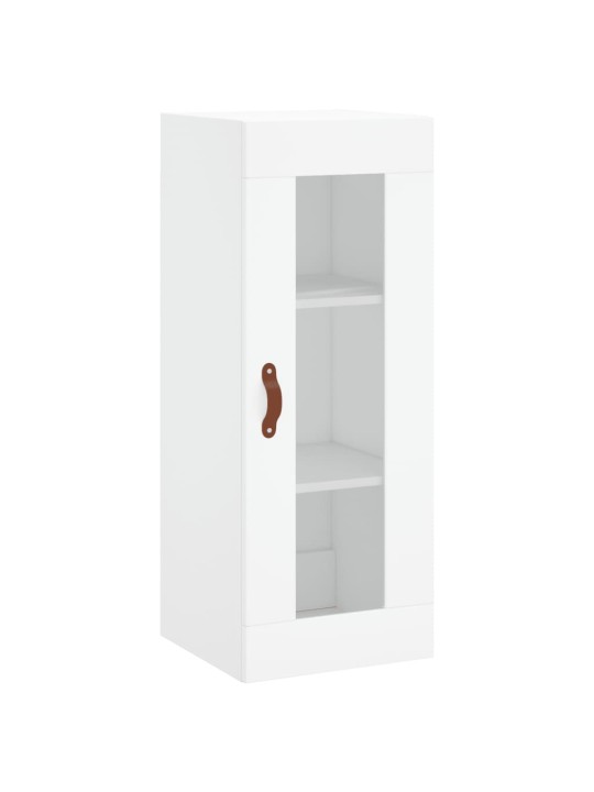 Skříň highboard bílá 34,5 x 34 x 180 cm kompozitní dřevo