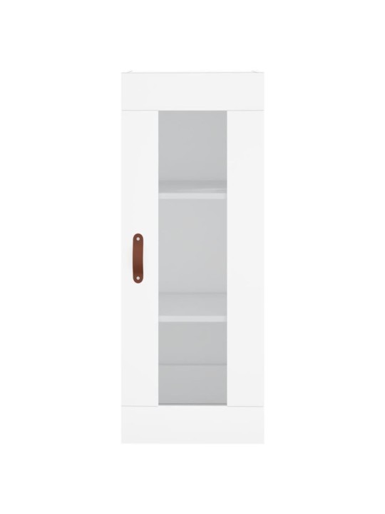 Skříň highboard bílá 34,5 x 34 x 180 cm kompozitní dřevo