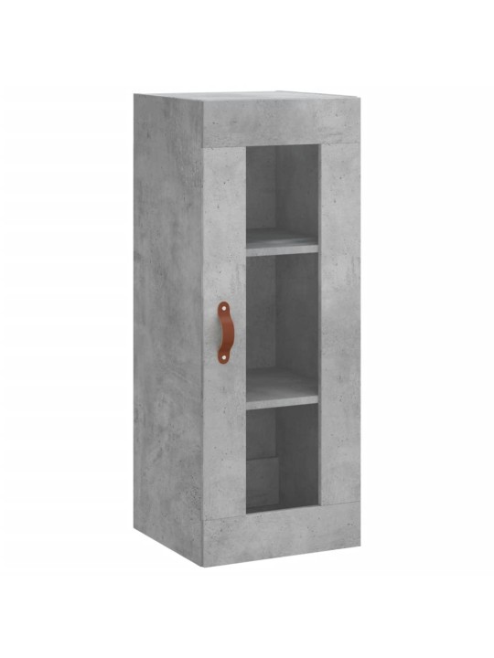 Skříň highboard betonově šedá 34,5x34x180 cm kompozitní dřevo