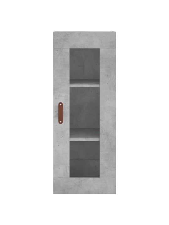 Skříň highboard betonově šedá 34,5x34x180 cm kompozitní dřevo